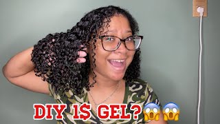 DIY Hair Gel Under $1 !!! | NO FLAXSEEDS