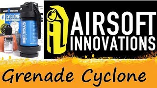 Présentation de la Grenade Cyclone, d'Airsoft Innovations