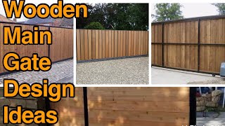 Modern Wood Gate Design Ideas 2021 | Wooden Gate Design | Main Gate Design Ideas | NOAH Interior