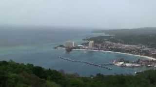 Ocho Rios, Jamaica from the top of Mystic Mountain