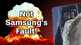 Why the Note 7 Battery Explosions Were Not Samsung's Fault