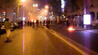 Europe - France - social unrest - 20070506 - Bastille - Riots after presidential election - 1