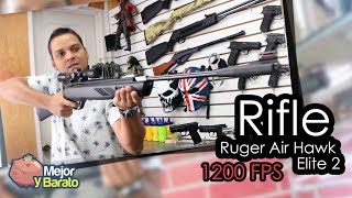 Rifle Ruger Air Hawk Elite 2 de Copas Diabolos UMAREX  de 1200 Fps Review Unboxing Potente !!wuaoo!!