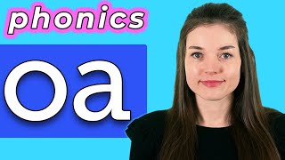 Adult Phonics: oa sound/words - digraph