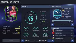 Ermendin Demirović with a must watch goal on fifamobile #gaming #fifamobile #goals #demirovic