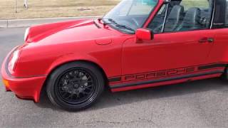 1986 Porsche 911 Targa walk around