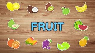 Names of Fruit in English