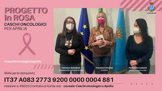 Progetto in Rosa: nuove donazioni per caschi oncologici ad Aprilia