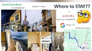 Where to stay in Aizawl, Mizoram