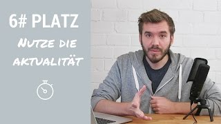 Grund #6 - Nutze die Aktualität [7 Gründe warum dein Laden eine Homepage braucht]