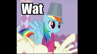 Rainbow Dash Attack epic fail