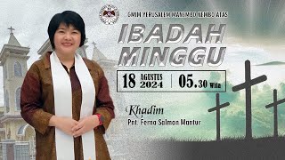 IBADAH MINGGU SESI 1 | GMIM YERUSALEM MANEMBO - NEMBO ATAS  | 18 AGUSTUS 2024