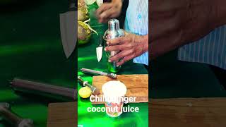 World Chilli Ginger coconut Juice in Guntur #shorts #shorts_video #II Hanils Telugu Channel