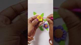 How to draw clay flower 🌼 #Short##