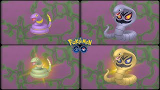 Pokemon Go: Evolving Normal & Shiny Ekans into Normal & Shiny Arbok