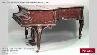 French Antique Musical Instrument Regence Accessories for