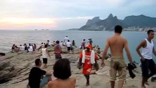 Sunset at Ipanema, Rio de Janeiro, Feb. 16, 2013