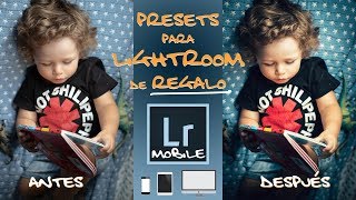 Cómo usar tus presets de lightroom en tu smartphone o tablet + regalo