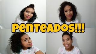 PENTEADOS EM CABELO CACHEADO