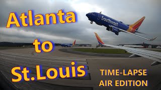 Atlanta to St.Louis Time-lapse Air Edition