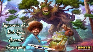 Smite: Assault Gameplay with Sylvanus-Bob Ross finally gets me the Win