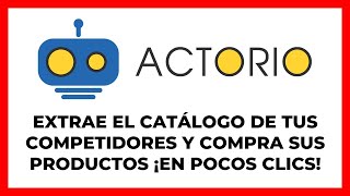 NUEVAS FUNCIONALIDADES EN ACTORIO - Herramienta para online arbitrage en Amazon Europa + 50% dto