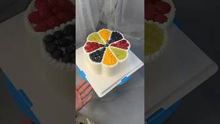 Making fruit cake recipe #cakeshorts