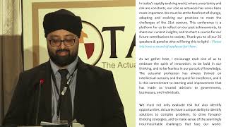 #8TAC23 Introductory remarks – Sahib Singh Khosla HSC, TASK President