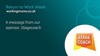 A message from our sponsor, Stagecoach | Return To Work Week 2023