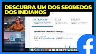 Segredo do Sucesso dos Indianos no Facebook   Programa para ganhar muitas visualizações