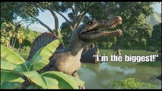 Biggest megatheropod. (Meme)