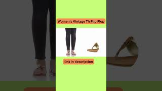 Women's Vintage Th Flip Flop Available on Amazon #short #shortfeed #fyp#homemakersakhi