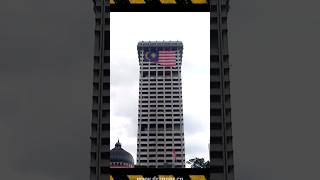 Largest Malaysian Flag Installation Via Rope Access #djansteam #Malaysia #ropeaccess #professional