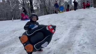 Sebi- Joy and happiness in Central Park ⛄️❤️