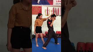 Tự Vệ Nữ Bị Kéo Tóc Sau #shorts #kungfu #vothuat