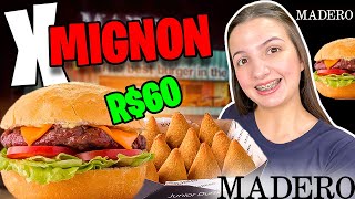 X-MIGNON BACON do MADERO - VALE O PREÇO?