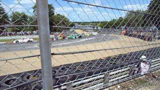 Nascar Whelen Euro Series Brands Hatch restart through Druids Race 2 Elite 1