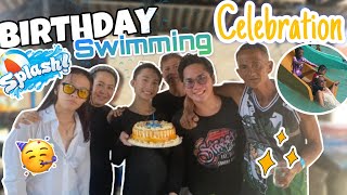 SUMMER BIRTHDAY SWIMMING CELEBRATION NI CYRUS!🎉