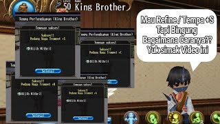 Toram Online | Tips Mudah, Cara Refine / Tempa + S Toram Online | King Brother #toramonline