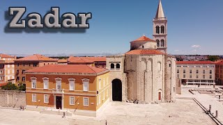 Flying Over City of Zadar