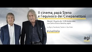 #vivalitalia con Carlo e Enrico Vanzina