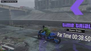 GTA 5 Online Time Trial Storm Drain