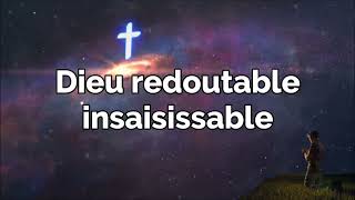 Dieu Incomparable - playback karaoké - Indescribable