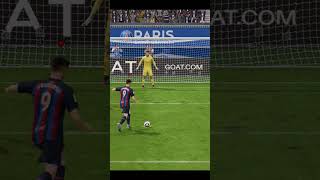 #penalty scored by #lewandowski #fcbarcelona #fifa23