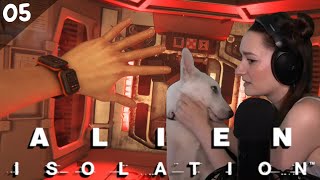 This is one of my greatest fears 😖 | Alien Isolation - Part 5 | Let's Play (HARD MODE)