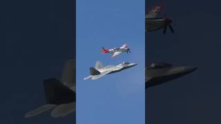 Rare Raptor - Mustang Pass #subscribe #military #aviation