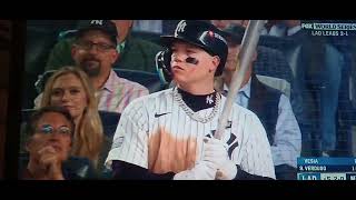 New York Yankees up-close - Yankees at bat, 5th inning, October 30, 2024