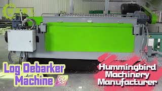 Automatic Heavy Duty Log Debarker Machine Hummingbird Machinery Manufacturer Maker