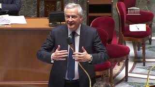 PLF 2023 - Mon travail en faveur de la réduction de la dépense publique salué par Bruno Le Maire