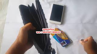 Review Dompet Rajut Dengan Inner Slot Kartu Banyak || Zeptaifyx